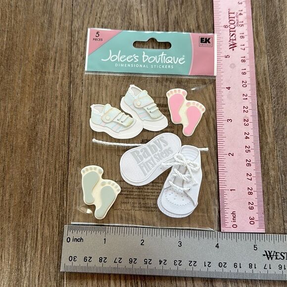Brand New 🍼 Jolee’s Boutique Baby Dimensional Stickers (5 Piece) - Picture 1 of 4